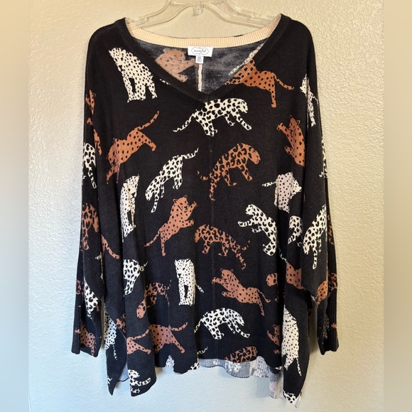 Mudpie OS Dolman Sleeve Summer Sweater - Picture 1 of 5